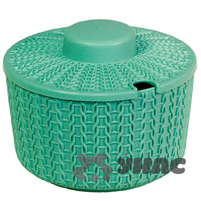 Сахарница ВЯЗАНИЕ 0,45л. фисташковый М1197 (20)