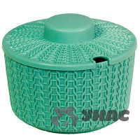 Сахарница ВЯЗАНИЕ 0,45л. фисташковый М1197 (20)