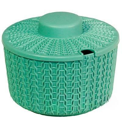 Сахарница ВЯЗАНИЕ 0,45л. фисташковый М1197 (20)