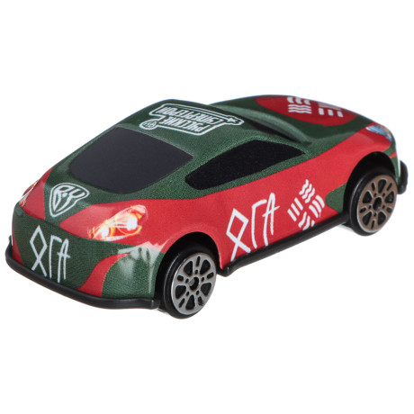 BY Русские Супергерои Машинки Супергероев, набор 6 машинок, ABS, 34,1х13,1х3,3см