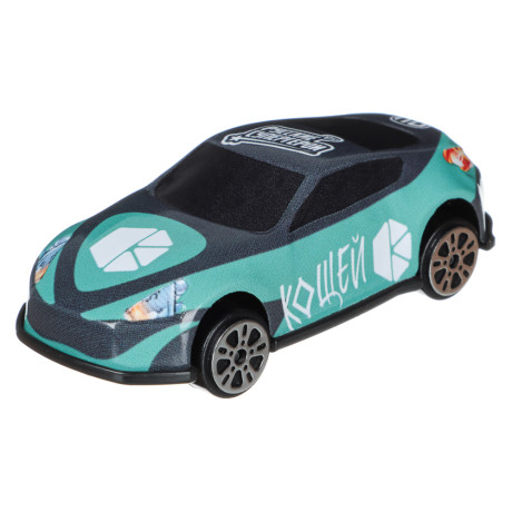 BY Русские Супергерои Машинки Супергероев, набор 6 машинок, ABS, 34,1х13,1х3,3см