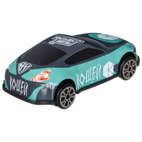 BY Русские Супергерои Машинки Супергероев, набор 6 машинок, ABS, 34,1х13,1х3,3см