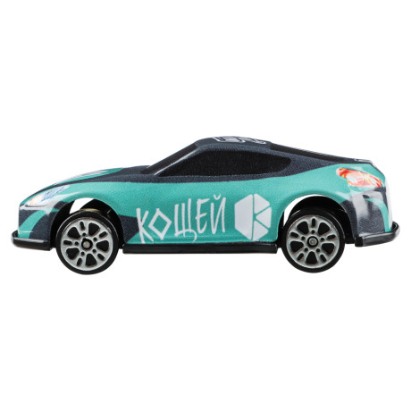 BY Русские Супергерои Машинки Супергероев, набор 6 машинок, ABS, 34,1х13,1х3,3см