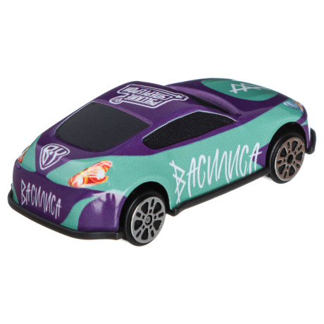 BY Русские Супергерои Машинки Супергероев, набор 6 машинок, ABS, 34,1х13,1х3,3см