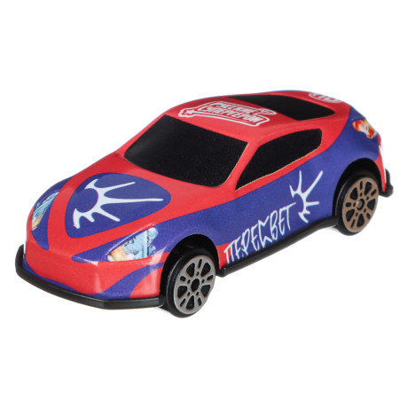 BY Русские Супергерои Машинки Супергероев, набор 6 машинок, ABS, 34,1х13,1х3,3см