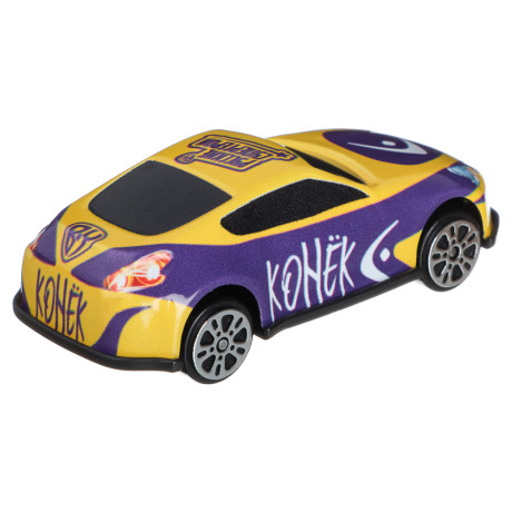 BY Русские Супергерои Машинки Супергероев, набор 6 машинок, ABS, 34,1х13,1х3,3см