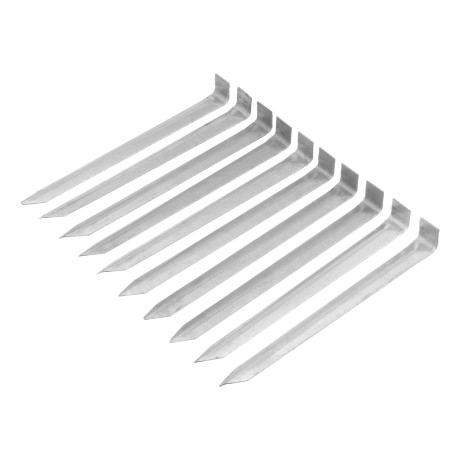 Набор крепежных якорей для бордюра, 10 шт, Сибртех