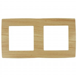 ЭРА 12 рамка СУ 2 мест., сосна, 12-5002-11 9614