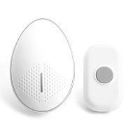 Feron Звонок электрич. дверной до 100м 36 мелодий с кодировкой белый DB-103 51153