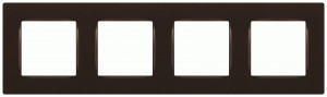 ЭРА 12 рамка СУ 4 мест. Классик, бронза 12-5204-13