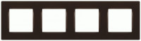ЭРА 12 рамка СУ 4 мест. Классик, бронза 12-5204-13