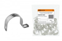 TDM скоба метал.однолапк.d38-40мм для крепл. кабеля, труб (50шт/уп., цена за 1шт.) (50!) SQ0409-0009