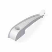 Промрукав крепление (держатель) каб. односторон. ПМ (монт. пист.) БЕЛЫЙ ГУ 20шт, цена за шт P