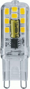 Navigator G9 3W(250Lm) 3000К 2K стекло/прозр 16Х48 NLL-P-G9-3-230-3K-NF (без пульсаций) 80248