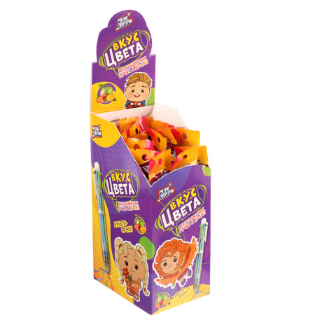 BY Русские Супергерои Драже фруктовое с ручкой 2 гр.