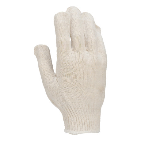 Перчатки трикотажные, ПВХ гель шахматный облив, оверлок Сибртех