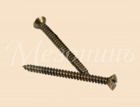 МЕЗОНИНЪ Саморез для выключателя/изолятора, цвет - темная бронза (уп.40шт, цена за шт) GE30002-38