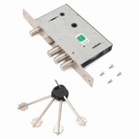 Гардиан 3012 ЗЩ ЗД 4кл длин.кл б/о б/накл Замок врезной тяж (12)