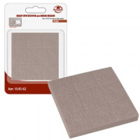 Протекторы д/ножек меб 18шт/уп, цена за уп, 2,5*2,5см, войлок (кратность 6шт!!!) VL45-62 Мультидом