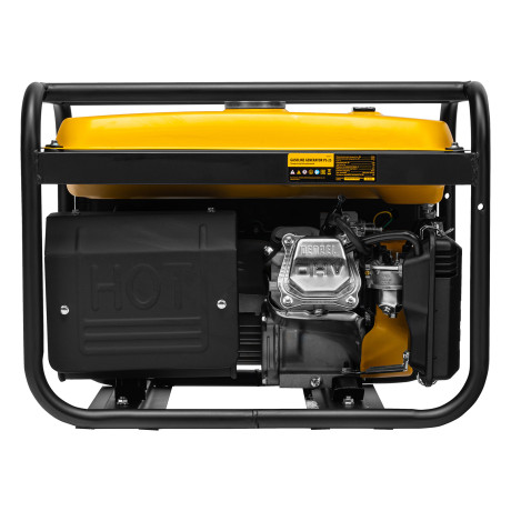Генератор бензиновый PS 25, 2.5 кВт, 230 В, 15 л, ручной стартер Denzel