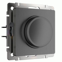 Werkel мех. диммера СУ 1 кл. 600W (графит рифленый) W1142004 a051686