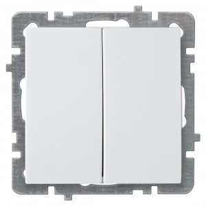 Nilson TOURAN-ALEGRA-THOR мех. выкл. СУ 2 кл.  белый 24110403