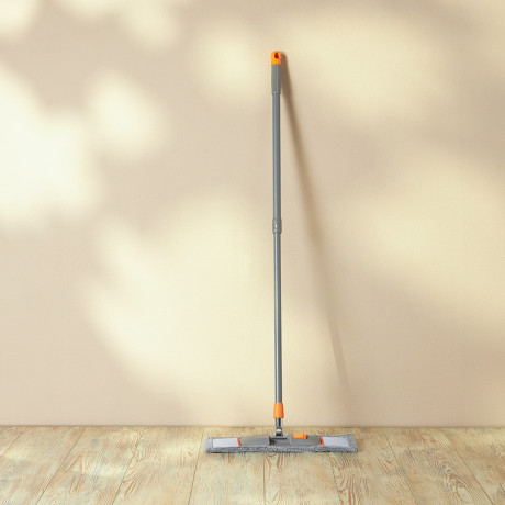 Vetta Швабра с насадкой из микрофибры 44x15см, телескоп.ручка 83-126см