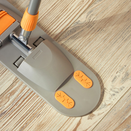 Vetta Швабра с насадкой из микрофибры 44x15см, телескоп.ручка 83-126см