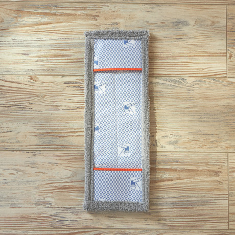 Vetta Швабра с насадкой из микрофибры 44x15см, телескоп.ручка 83-126см