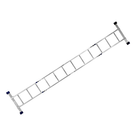 Лестница шарнирная алюминиевая, 4 х 3 ступени, Сибртех