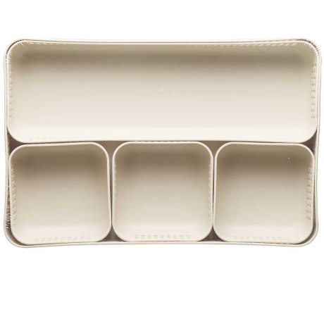 Комплект органайзеров УНО 4 Бежевый х15