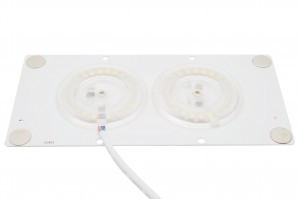 APEYRON модуль св/д с драйвером 24W(1920lm) 4000К 4K 160x80 линз.рассеив. на магнит IP20 2835 02-22