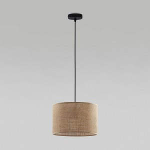 TK Lighting св-к подвесной 60 Вт 300х300х1600 пластик черный/коричневый Juta 6580 a059940