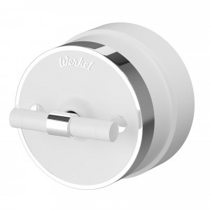 Werkel перекл. ОУ 1 кл. 10A 1 кл. Vintage (белый матовый/хром) W5812050