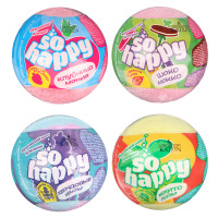 Шар бурлящий для ванн SOHappy, в ассортименте, 120г