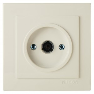 Nilson TOURAN-ALEGRA-THOR мех. роз. СУ 1 мест. TV (концевая, низкая потеря сигнала) крем 24120433