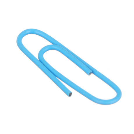 ClipStudio Скрепки металлические цветные 28мм, 70 шт в картонной коробке