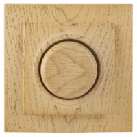 Nilson TOURAN WOOD выкл. СУ 1 кл. диммер (инд., 600Вт) , клен 24281052