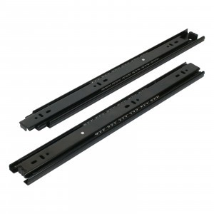 Направляющие шариковые 45-400 черный /16"/ (комплект 2шт, цена за комплект) (20) StahlBuro