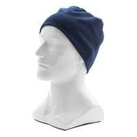 Шапка из флиса для взрослых, размер 56-57, синяя Сибртех