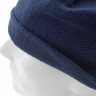 Шапка из флиса для взрослых, размер 56-57, синяя Сибртех
