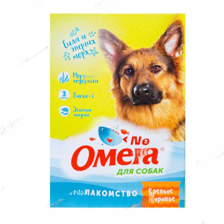 ОМЕГА Neo + Лакомство для собак Крепкое здоровье 90 таблеток