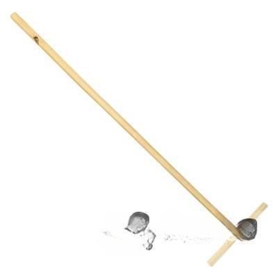 Швабра деревянная полукруглая 150см