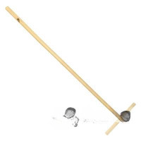 Швабра деревянная полукруглая 150см