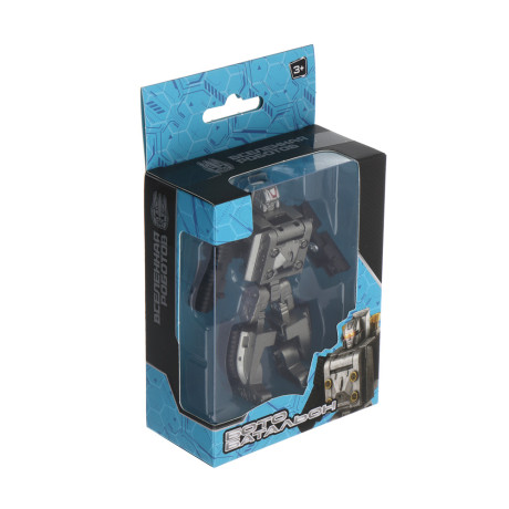 ИГРОЛЕНД Робот - трансформер военная техника "Ботобатальон", ABS, 12,5х16х5см, 6 дизайнов