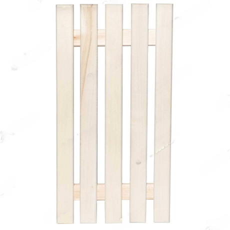 Решетка деревянная (липа) на ванну / для бани 5-секционная