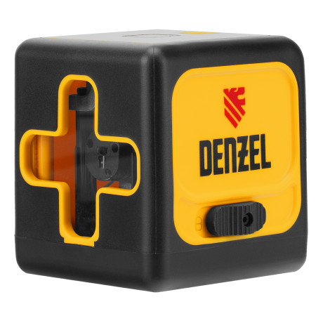 Лазерный уровень DQB-T, 30 м, зеленый луч, батарейки, штатив Denzel