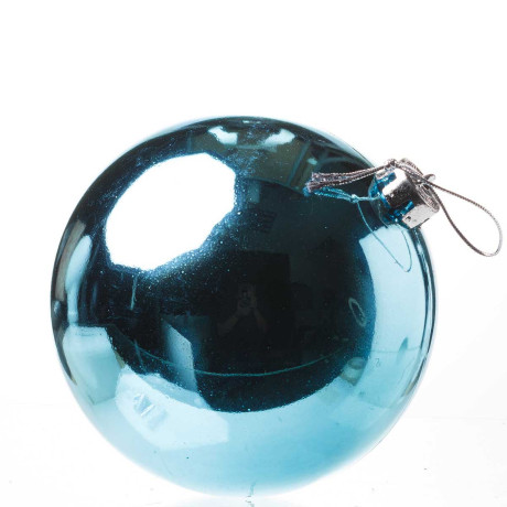 Шар Т176-5 1шт 15см (глянцевые)бирюзовый (48)