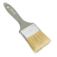 Кисть плоская &quot;Евро&quot; 2.5&quot;, натуральная щетина, пластмассовая ручка MTX