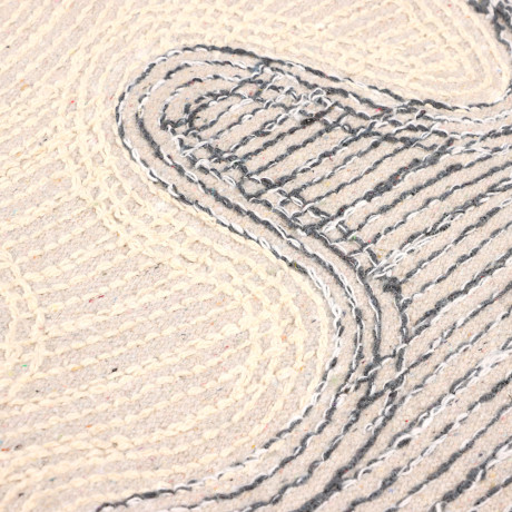 VETTA Коврик для ванной 40x60 см, хлопок, серый, 5581, (Индия)